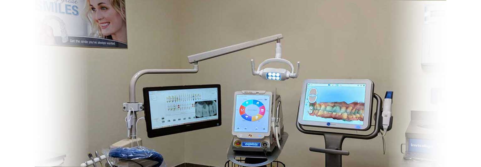 Digital imaging and dental equipment at Aliso Viejo Dental